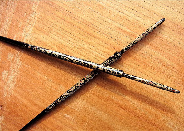 Crown type chopsticks