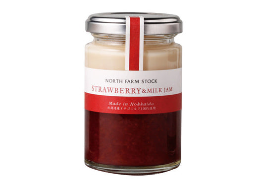 Strawberry milk jam