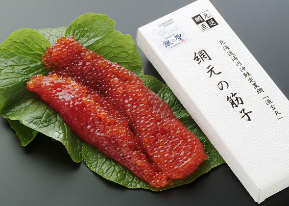 正に海の宝石!一粒ひとつぶが輝く 網元直送の筋子!銀聖 綱元の筋子(塩)