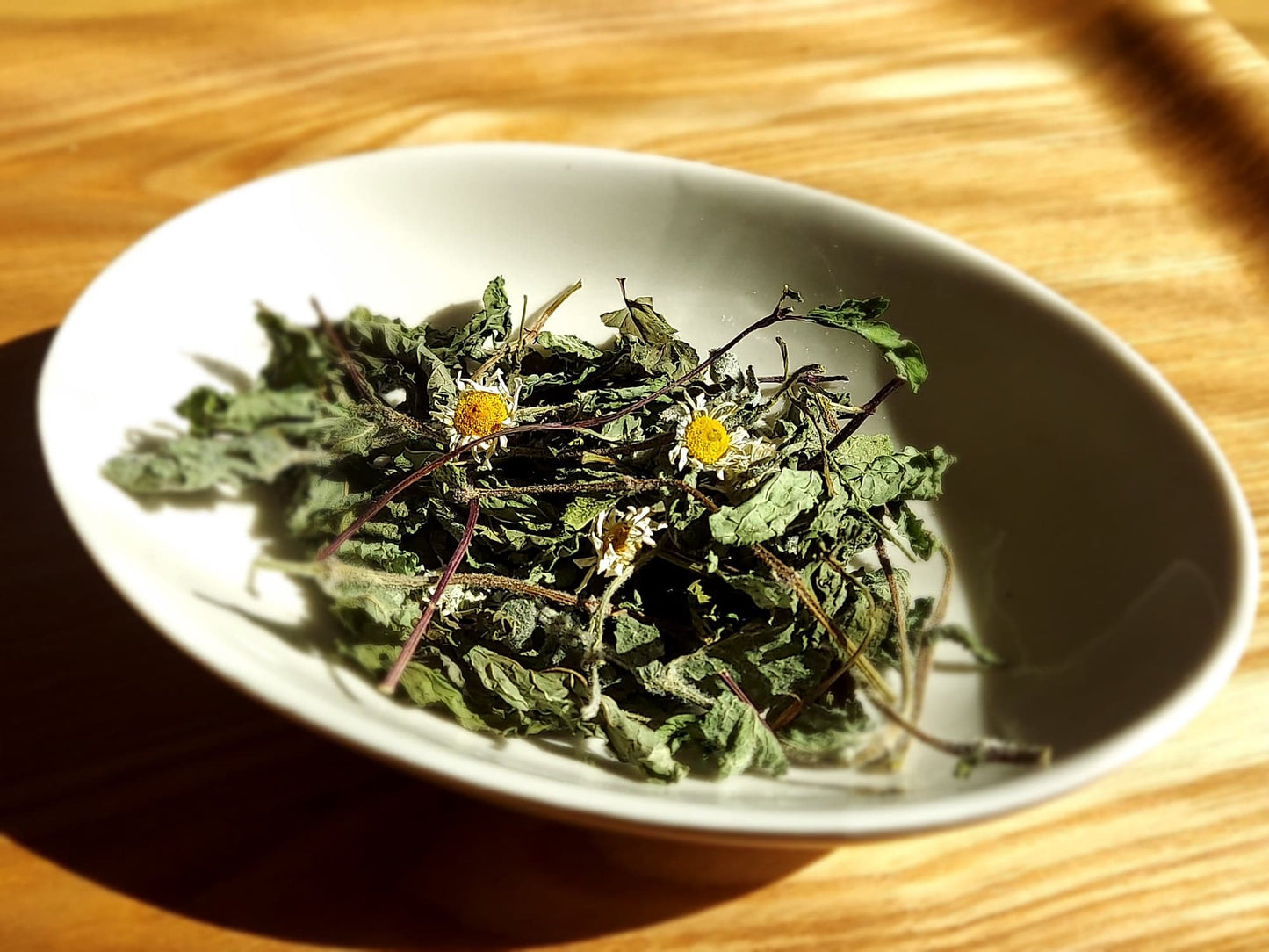 Organic herbal tea grown in snow country