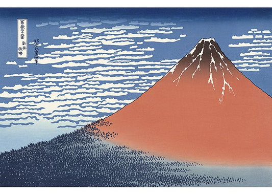 Ukiyo-e Katsushika Hokusai "Fine Breezy Day"