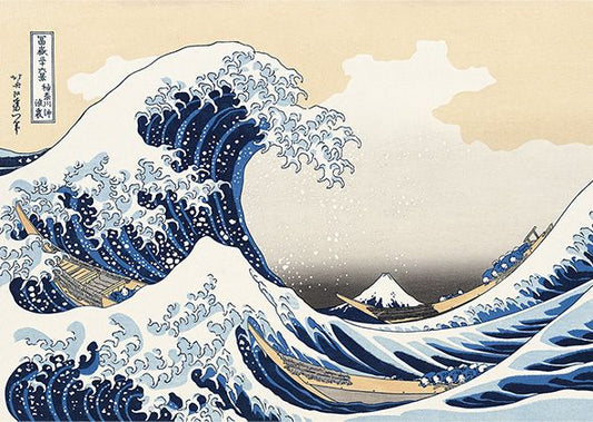 Ukiyo-e Katsushika Hokusai "The Great Wave off Kanagawa"
