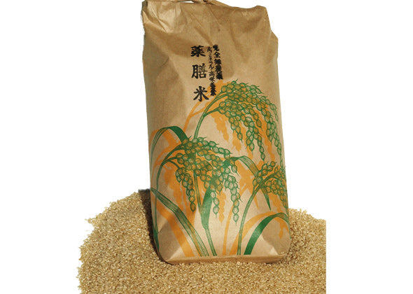 Completely pesticide-free Japanese rice from Yamagata (White rice / Brown rice)