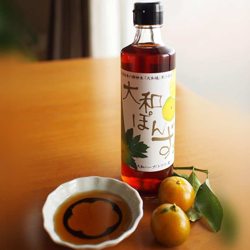 ≪Exotic Japan original set≫ Organic soy sauce and additive-free ponzu natural set
